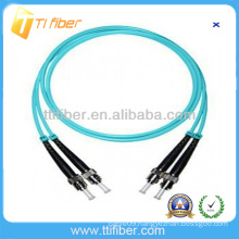 ST-ST Duplex 10G OM3 Fiber optic patch cord